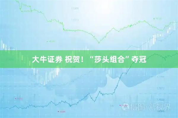 大牛证券 祝贺！“莎头组合”夺冠