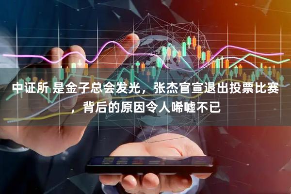 中证所 是金子总会发光，张杰官宣退出投票比赛，背后的原因令人唏嘘不已