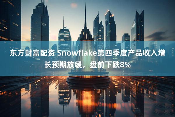 东方财富配资 Snowflake第四季度产品收入增长预期放缓，盘前下跌8%